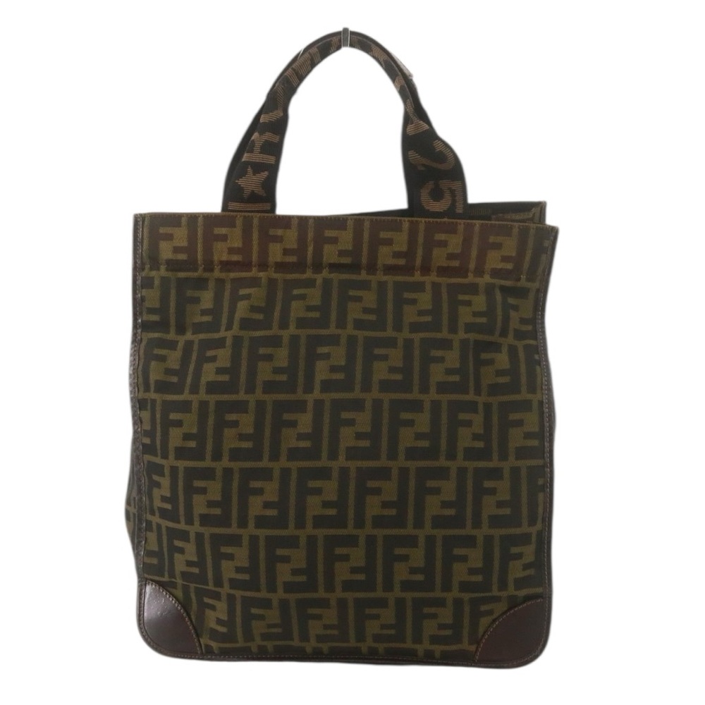 Fendi Vintage Zucca Canvas Foldable Tote Bag – Brown Monogram